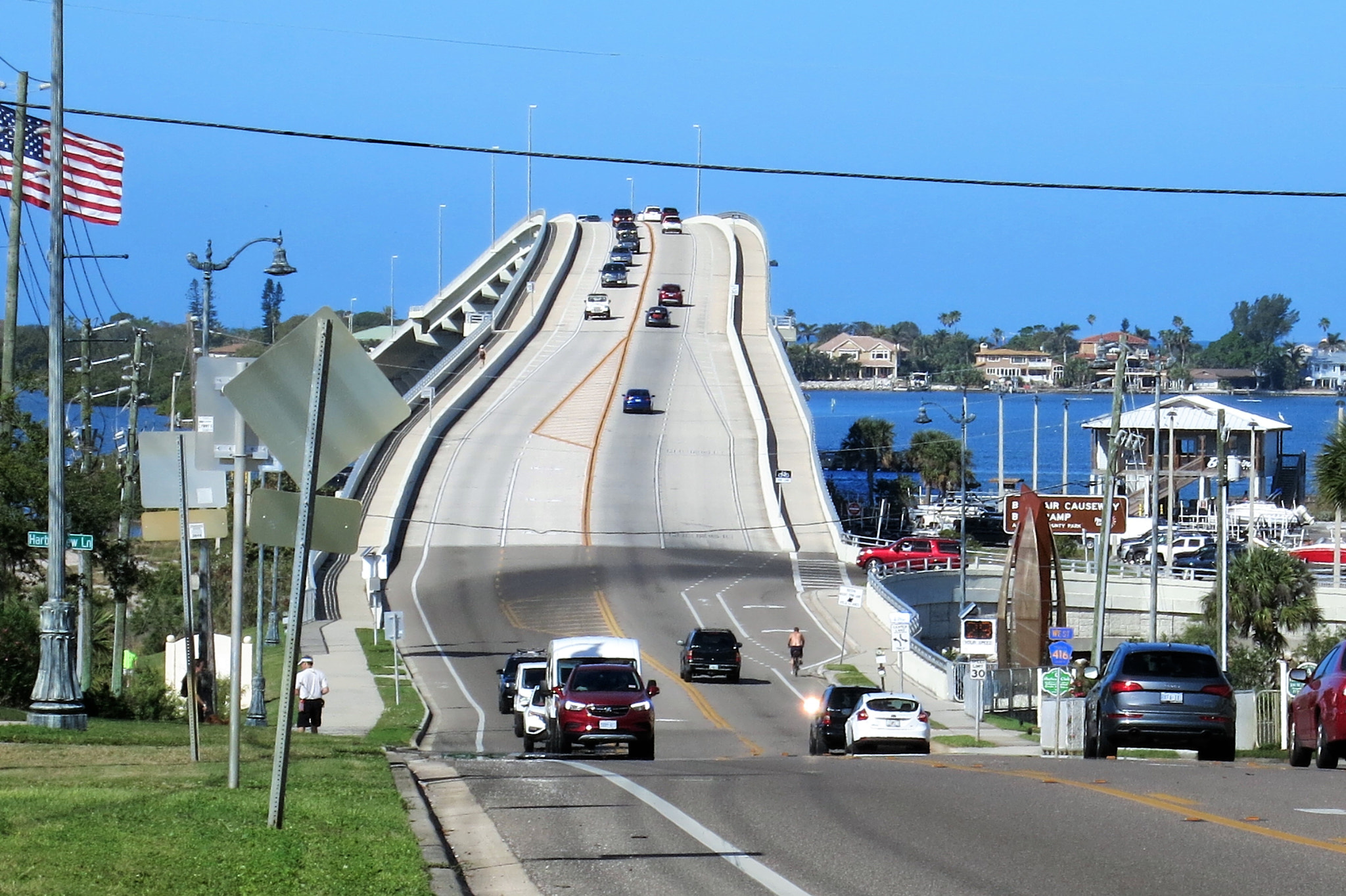 Canon PowerShot S110 sample photo. Belleair beach causeway bridge photography