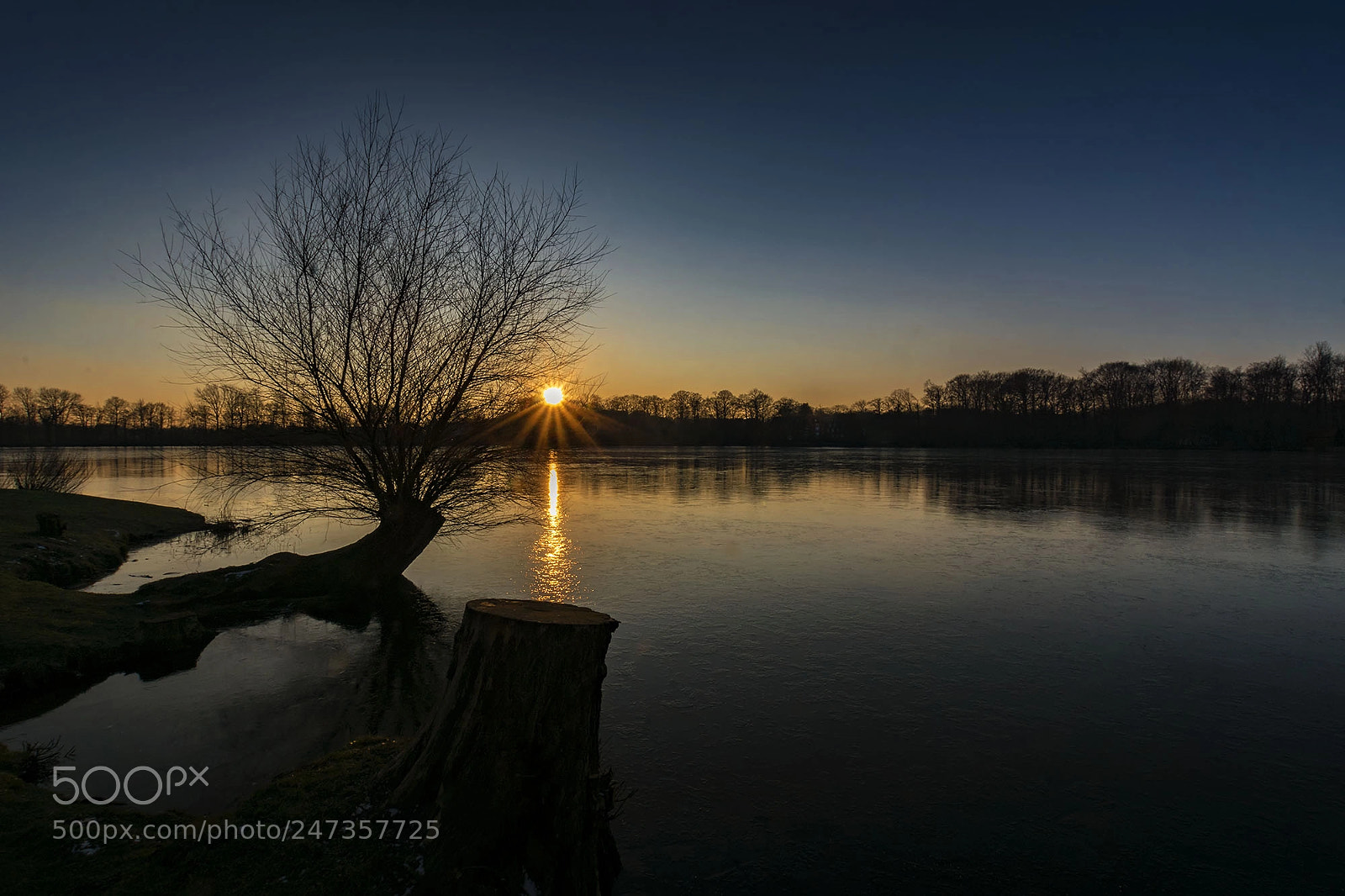 Sony ILCA-77M2 sample photo. Sunset at the lake photography