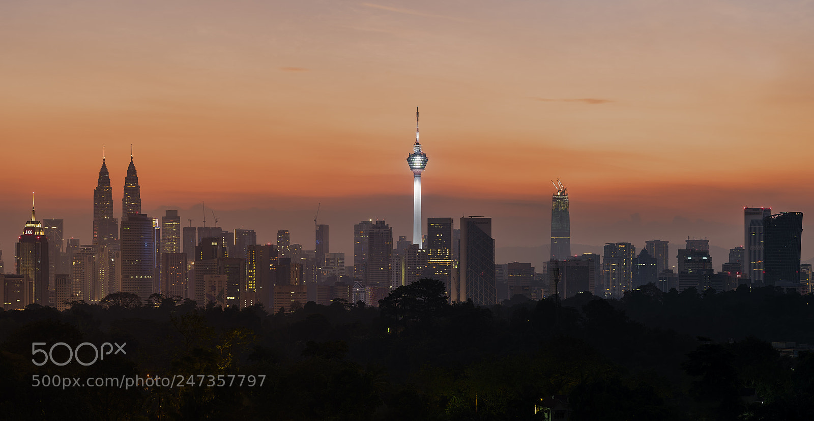 Sony a7R II sample photo. Panorama of kuala lumpur photography