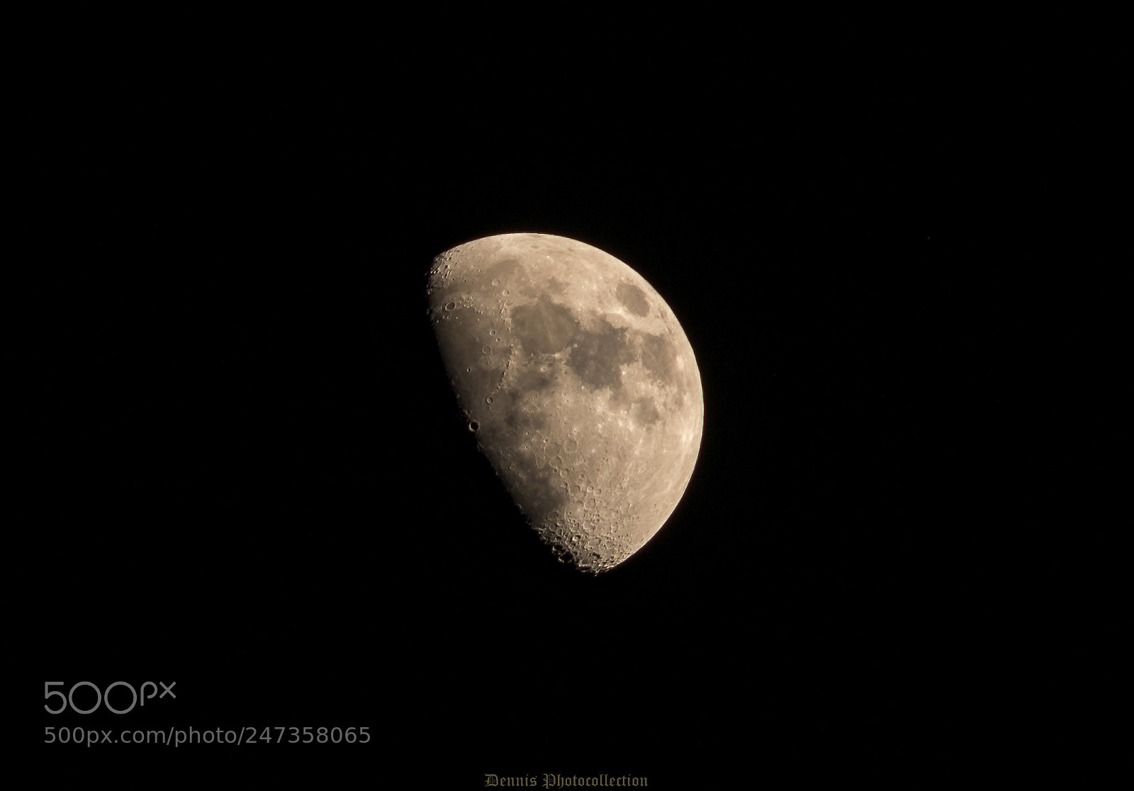 Nikon D7200 sample photo. Decreasing moon photography