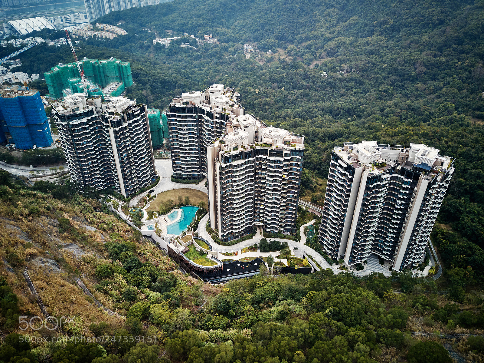 DJI FC220 sample photo. Sha tin photography