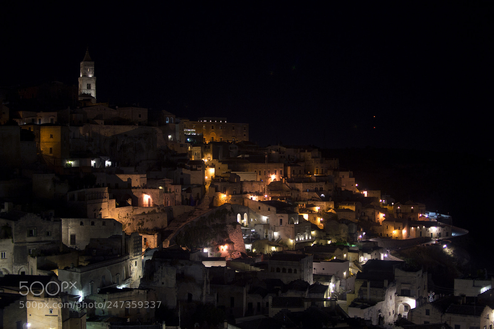 Nikon D3100 sample photo. Matera - light rain photography