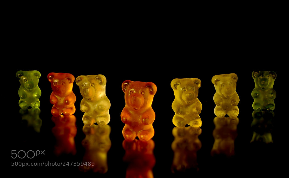 Panasonic Lumix DMC-FZ300 sample photo. Gummi bear photography