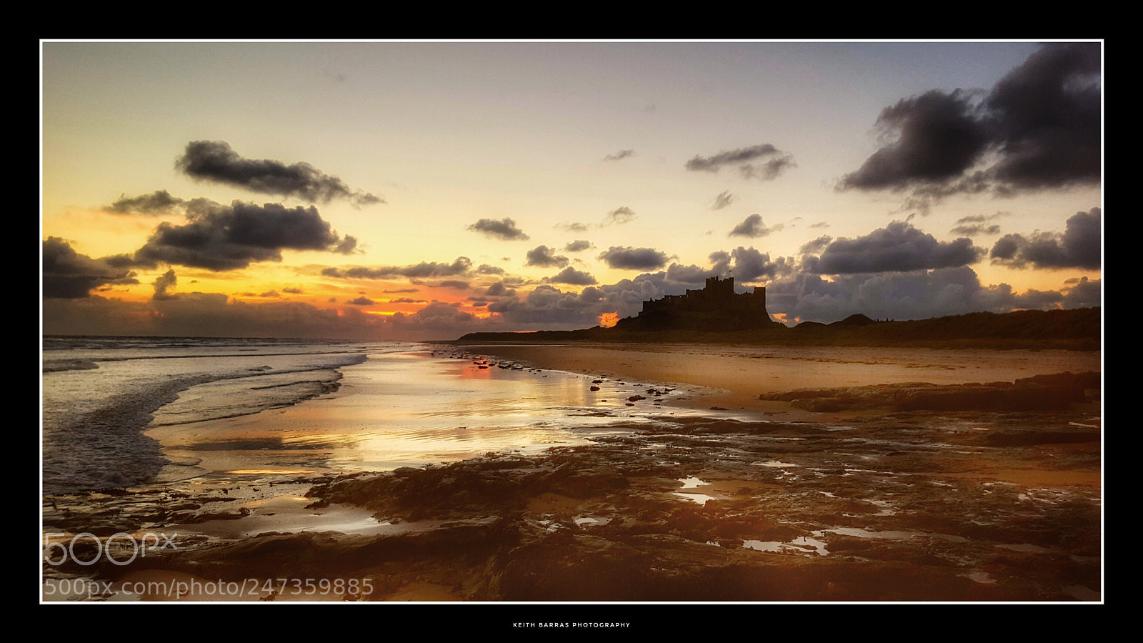 Samsung Galaxy S6 sample photo. Bamburgh castle northumberland photography