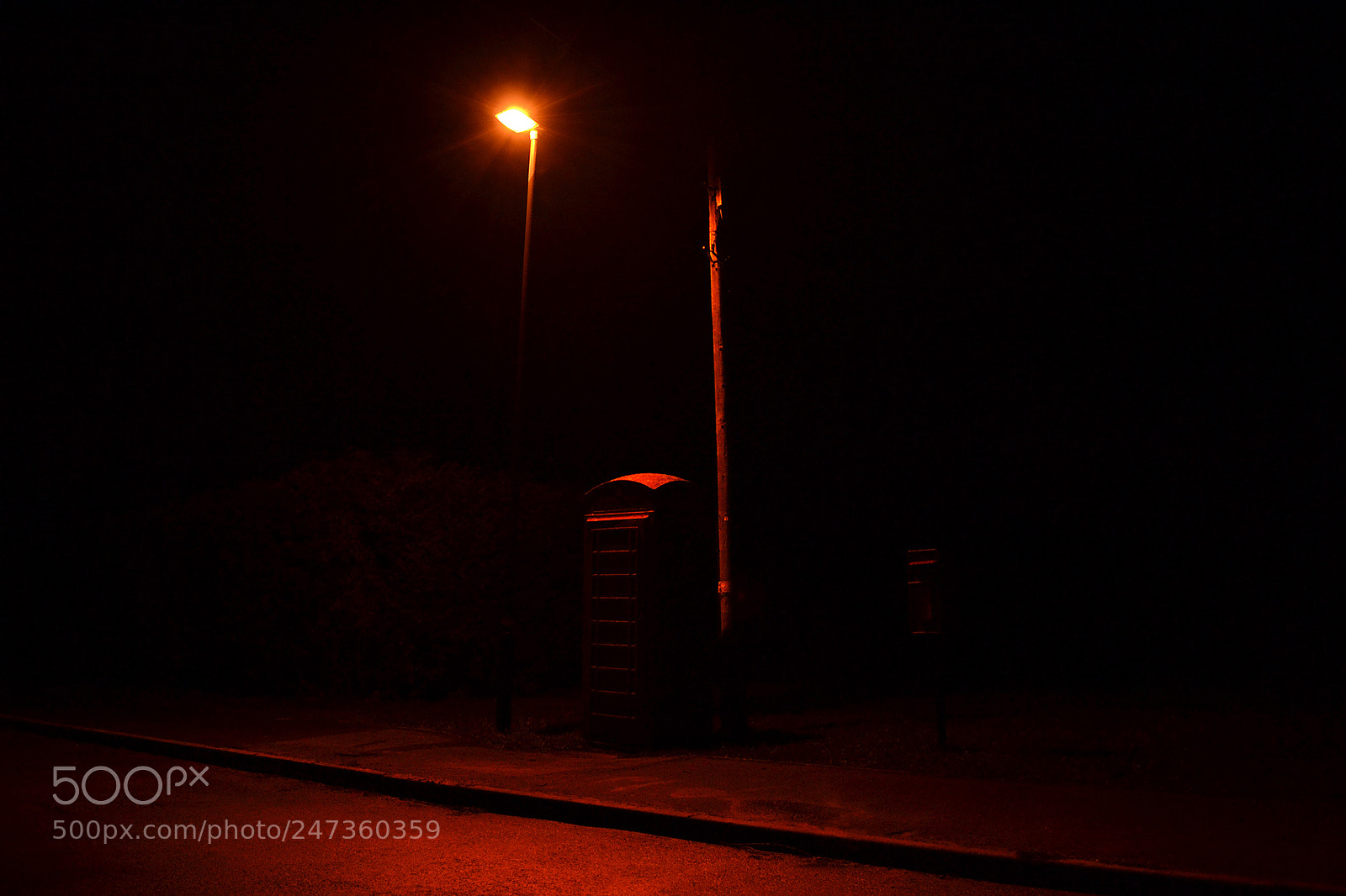 Nikon D3100 sample photo. Phonebox photography