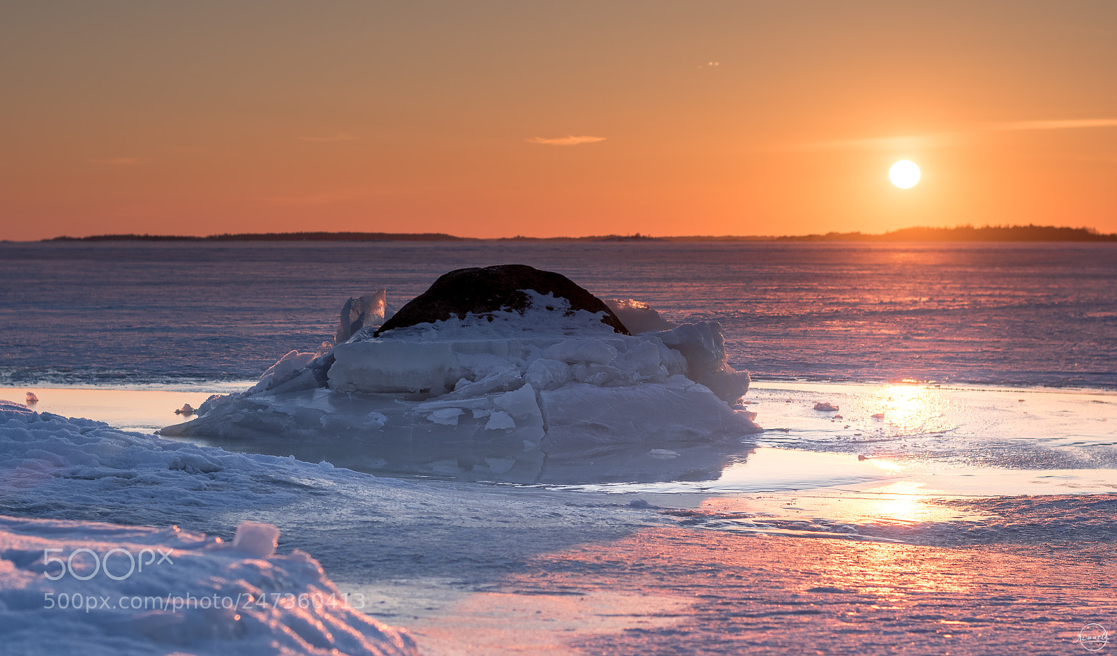 Nikon D7200 sample photo. Ice and snow photography