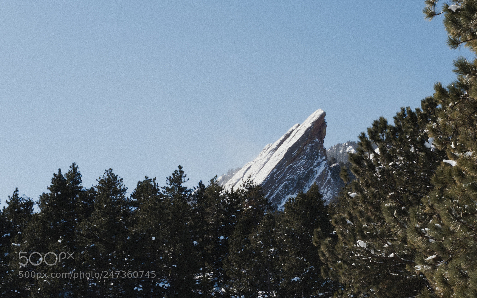 Leica Q (Typ 116) sample photo. Snow-flatiron.jpg photography