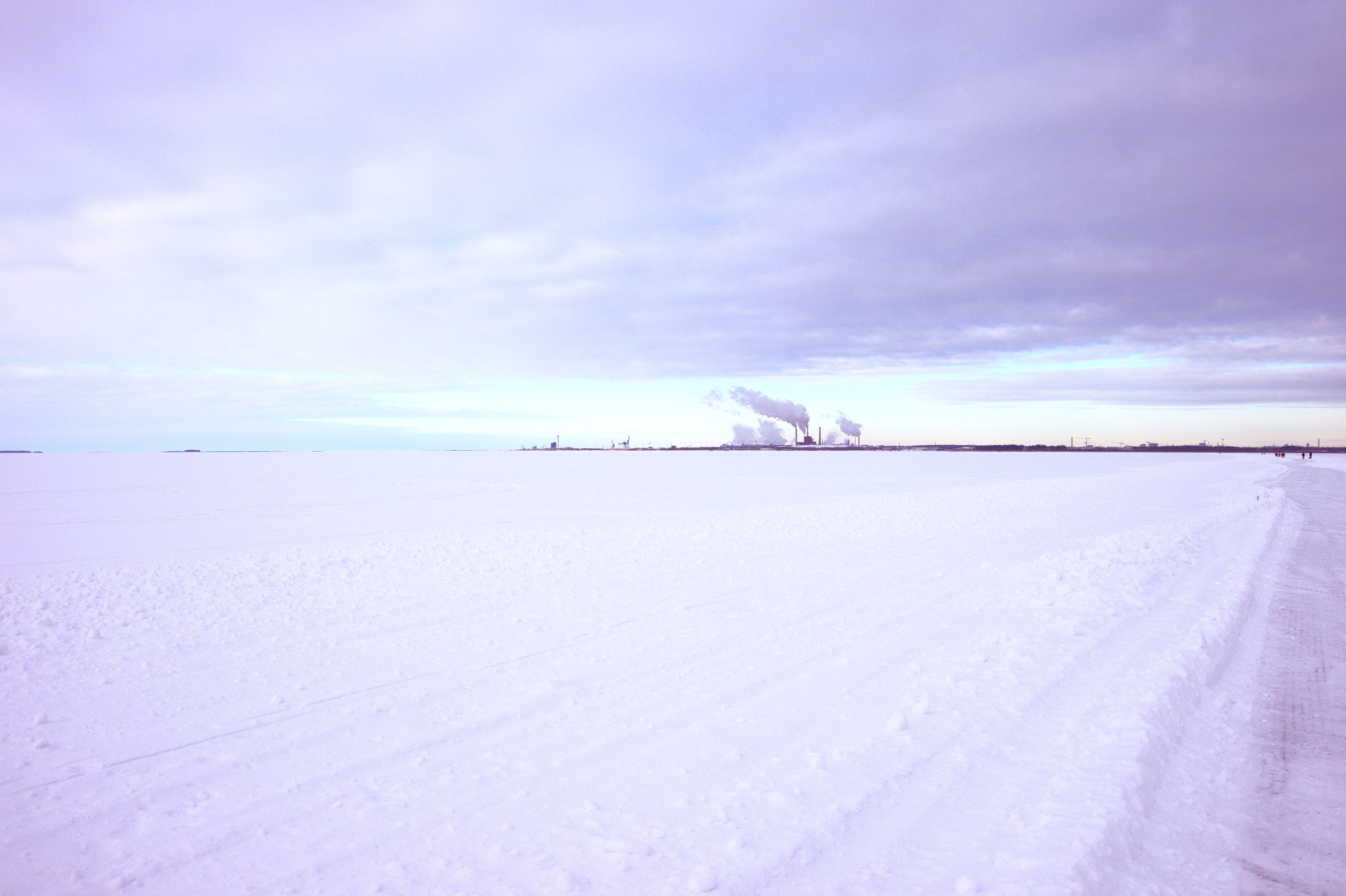 Pentax K-7 sample photo. View of oulu from vihiluoto photography