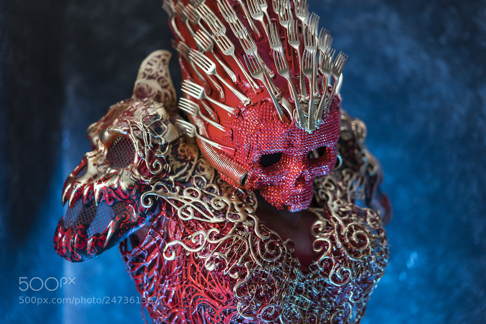 Sony a7 sample photo. Red skull of precious photography