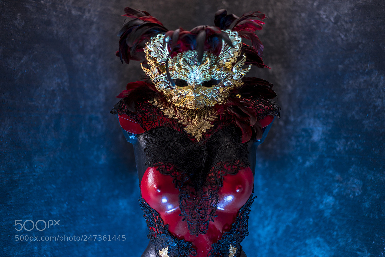 Sony a7 sample photo. Venetian red, mask and photography