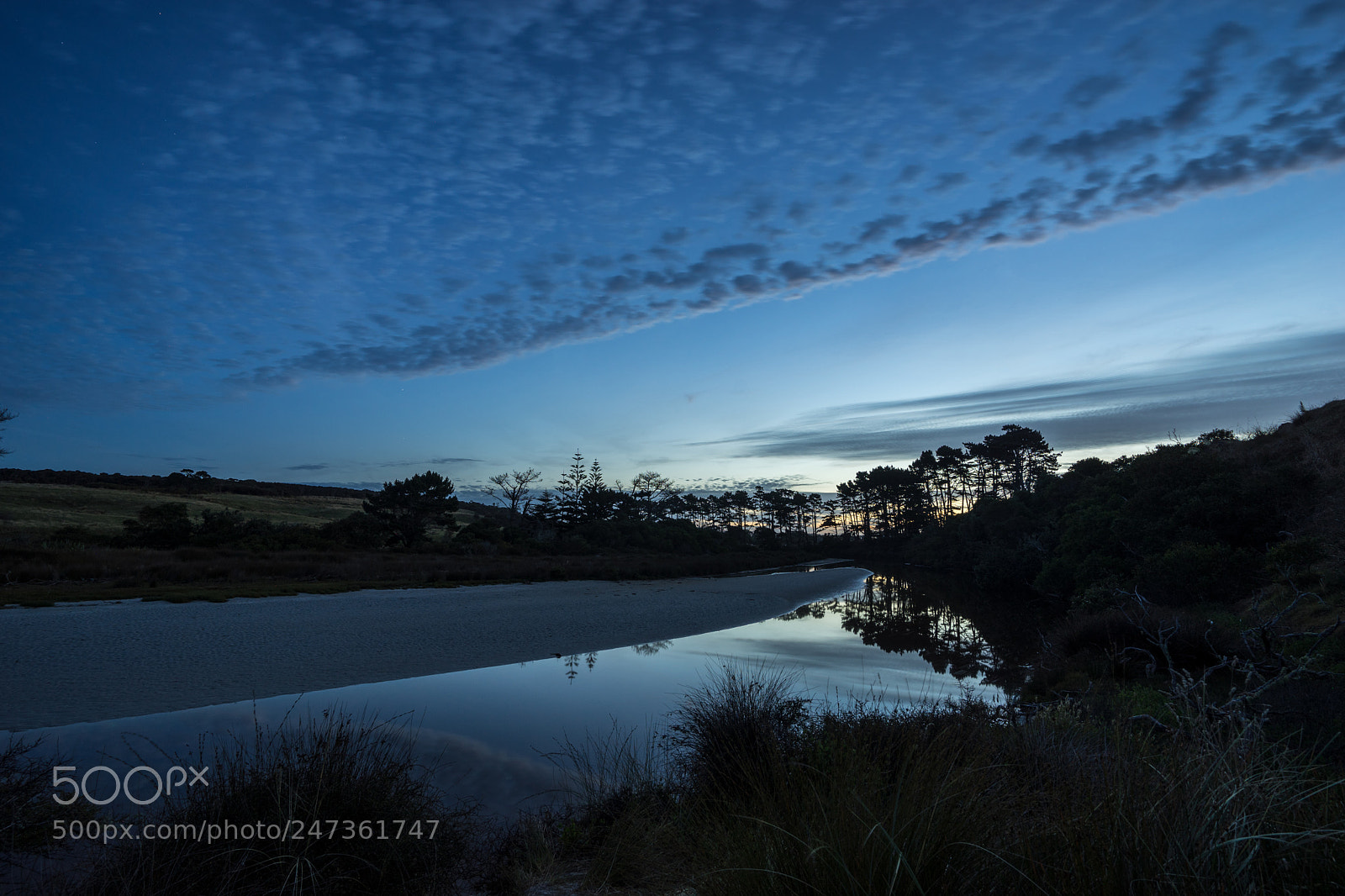 Sony a7 II sample photo. Sunset at the river photography