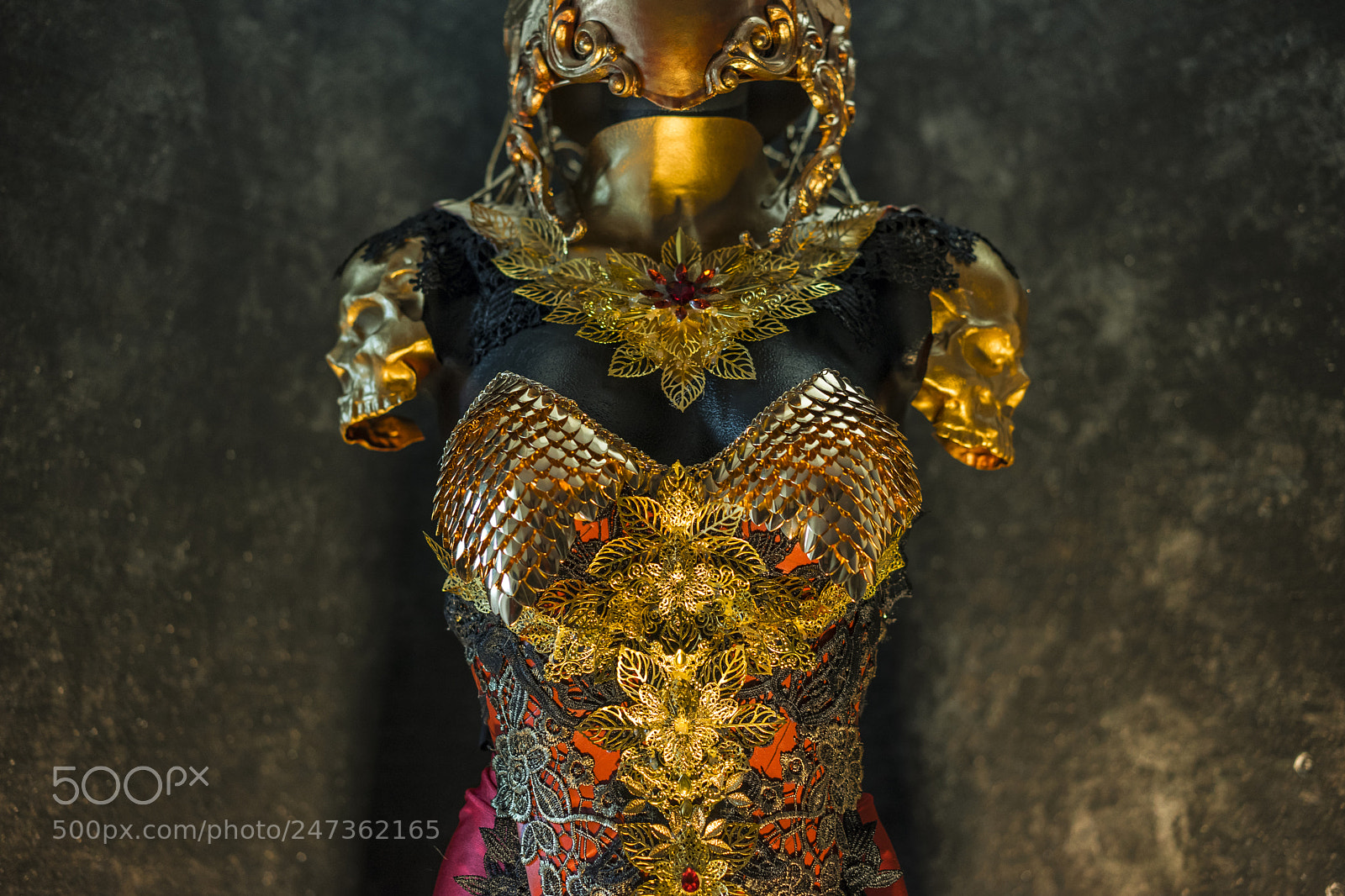 Sony a7 sample photo. Shield, fantastic gold armor photography