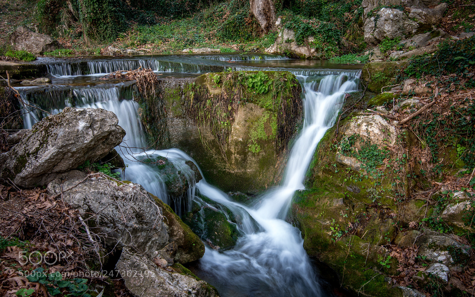 Nikon D800 sample photo. Agia sofia waterfalls photography
