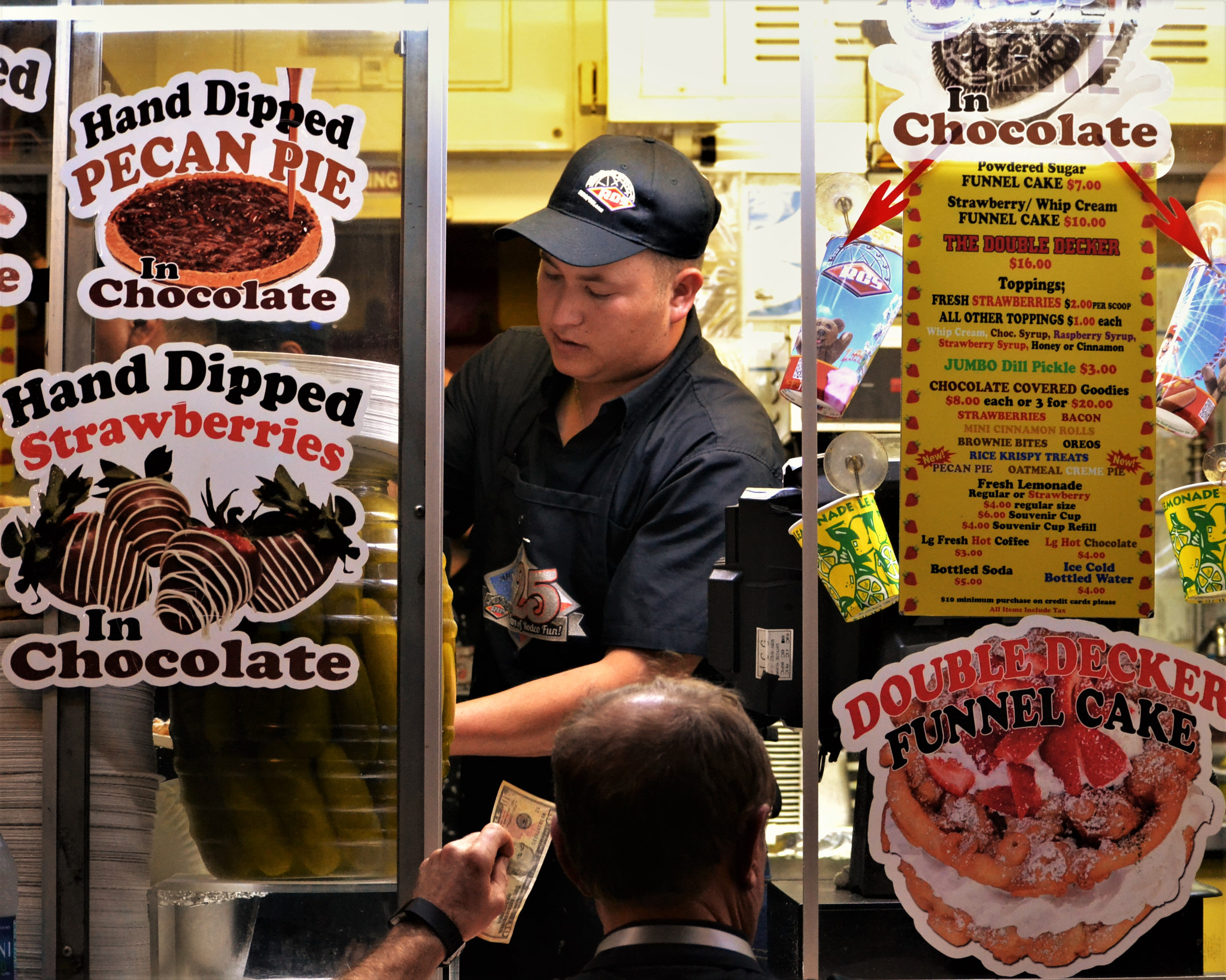 Nikon D3100 sample photo. Carnival food photography