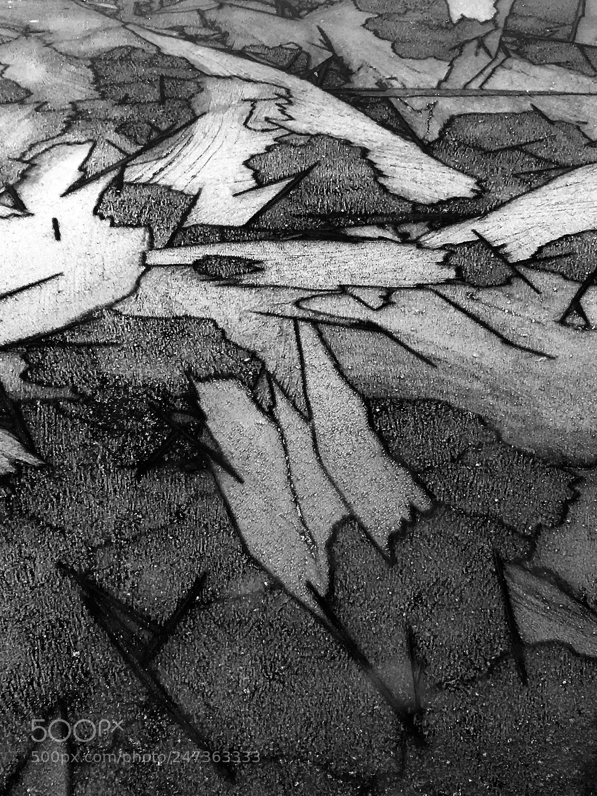 Apple iPhone SE sample photo. Picasso ice photography