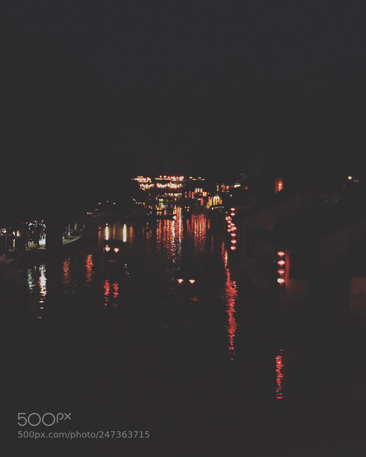 Apple iPhone 8 Plus sample photo. 夜西塘 photography