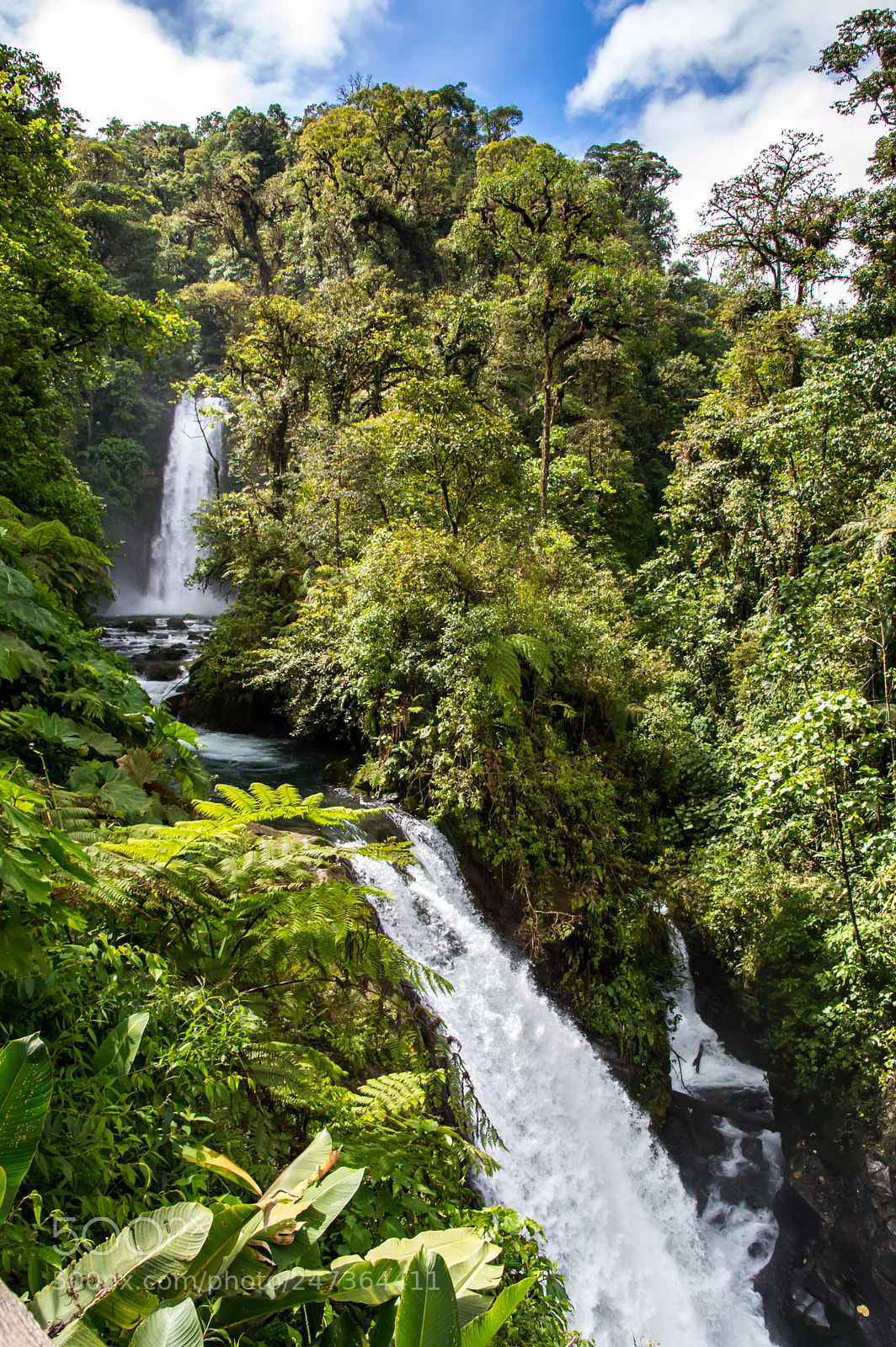 Nikon D3200 sample photo. Costa rica waterfalls photography
