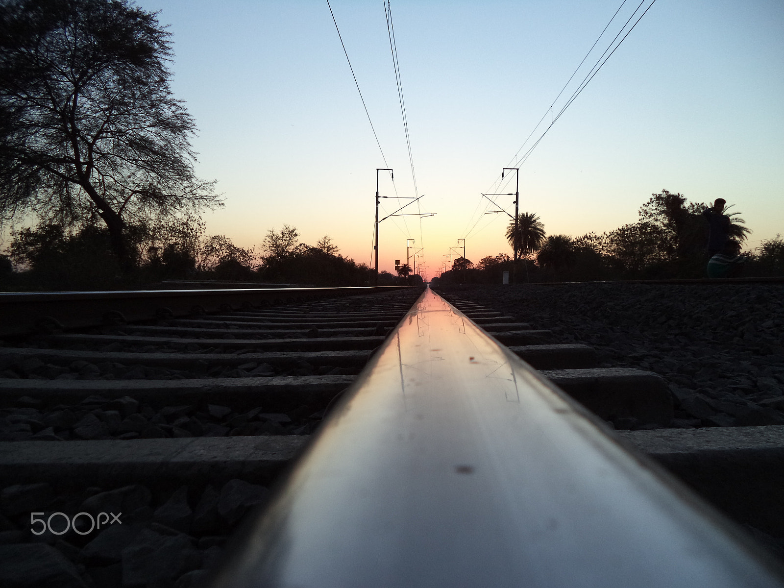 Sony Cyber-shot DSC-W710 sample photo. Railway track photography