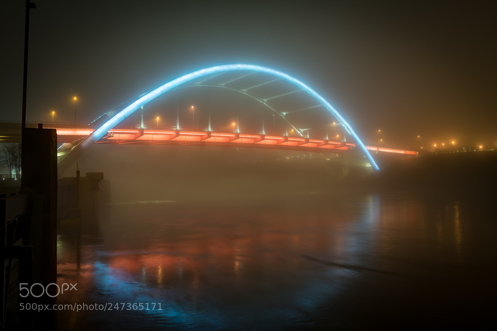 Nikon D3400 sample photo. Fog on the river photography