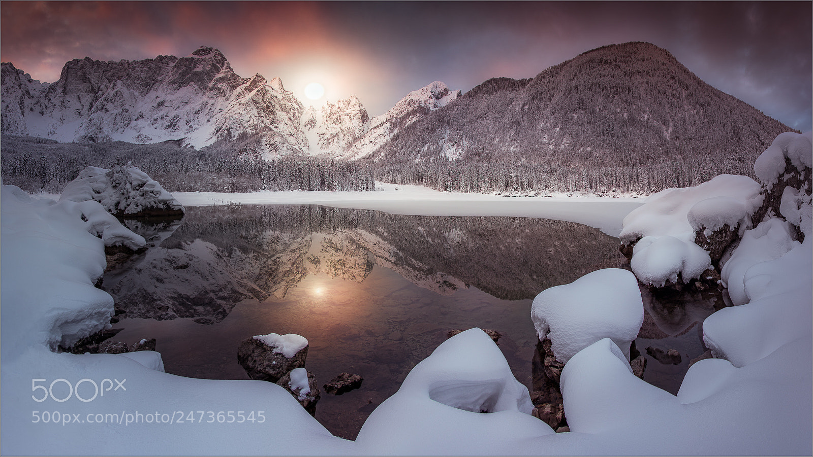 Pentax K-3 sample photo. Lago fusine photography