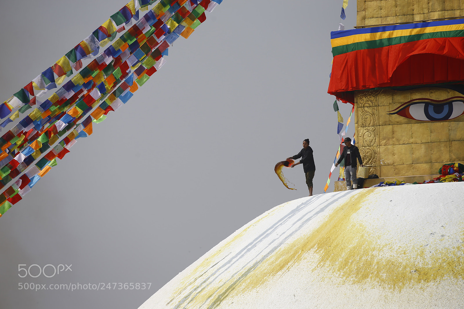 Canon EOS-1D X sample photo. Holy day at boudhanath photography