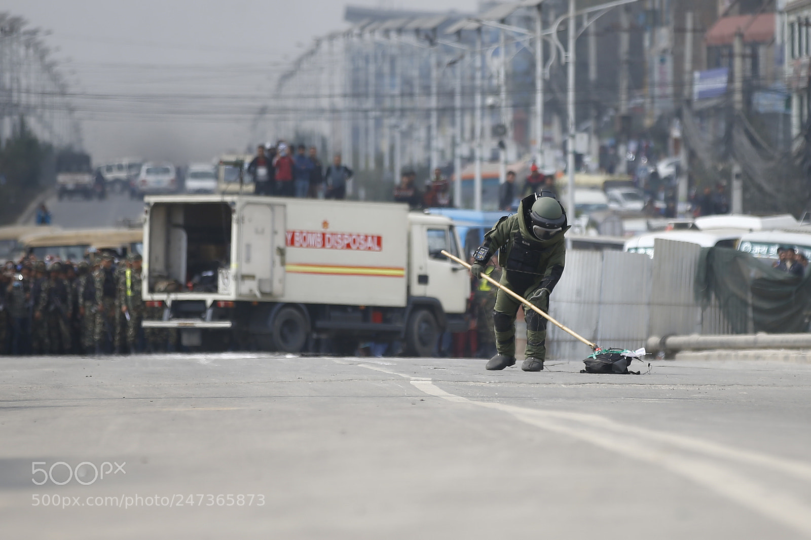 Canon EOS-1D X sample photo. Bomb scare in nepal photography