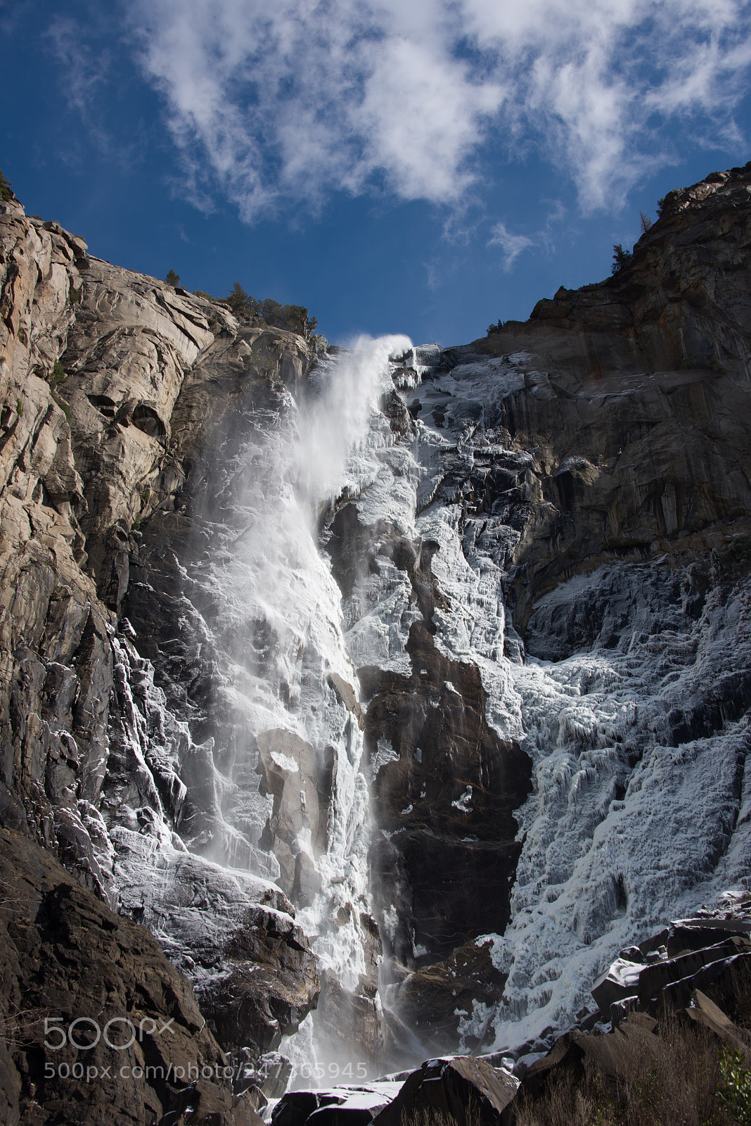 Nikon D810 sample photo. Bridalveil falls yosemite photography