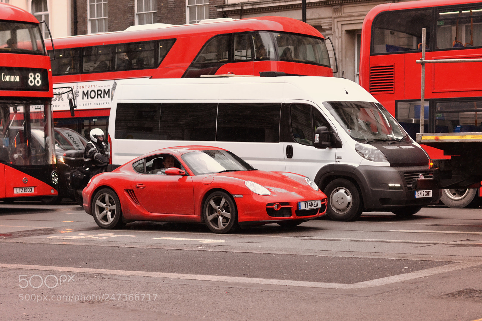 Nikon D3100 sample photo. Red in london photography