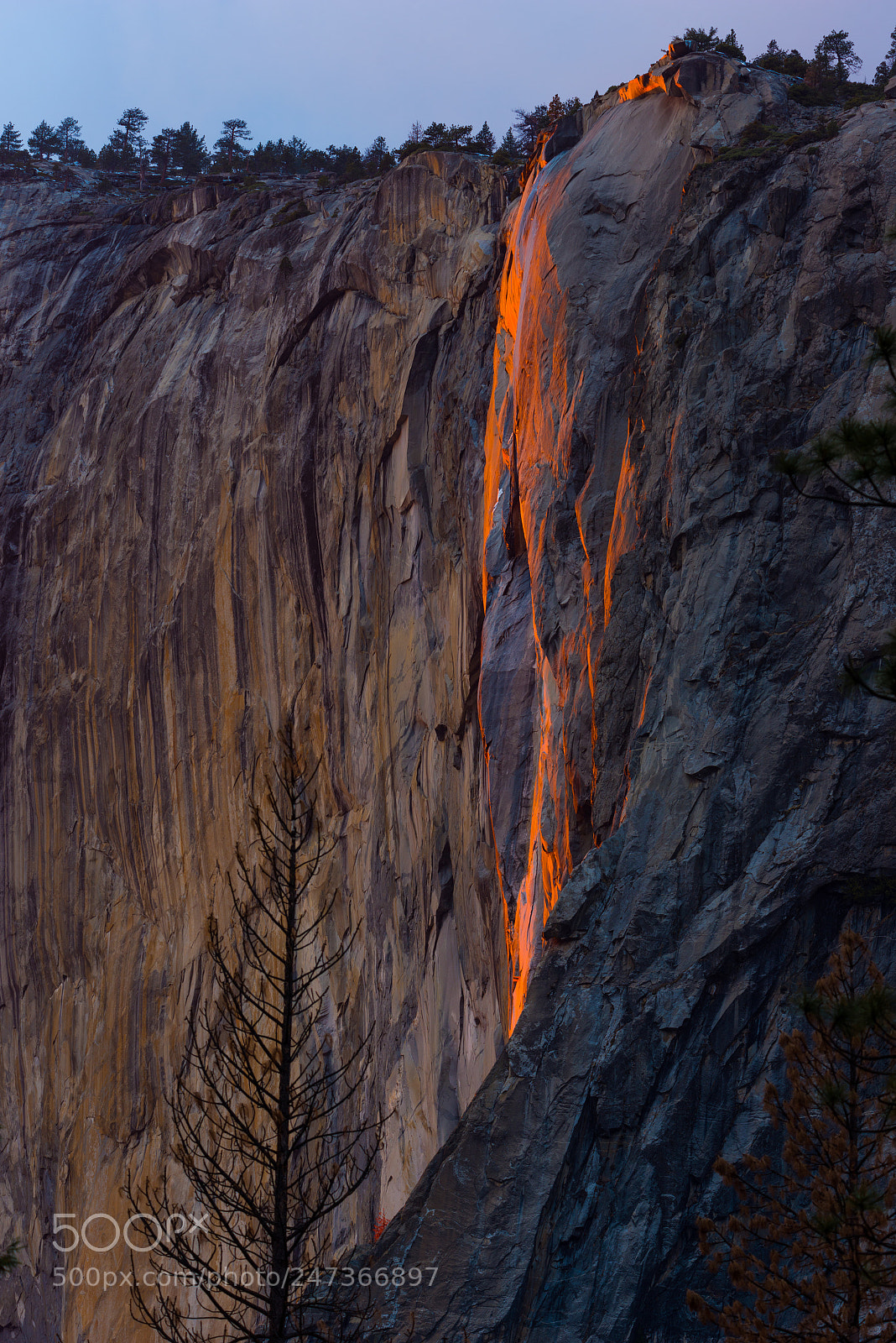 Nikon D810 sample photo. Fire falls photography