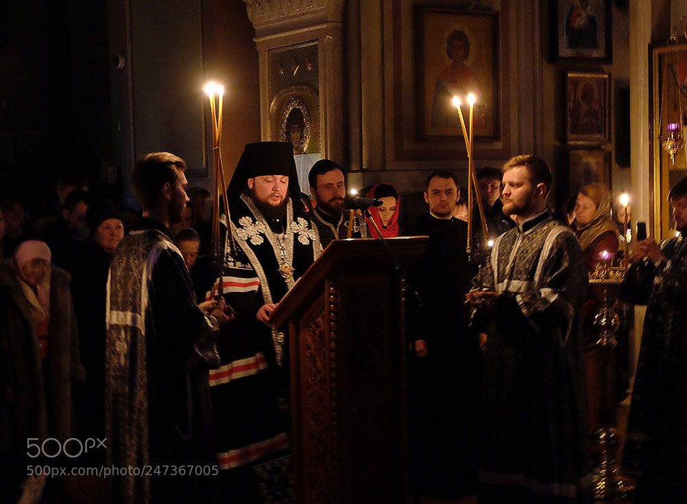 Fujifilm X-M1 sample photo. The great lent. monastery. photography