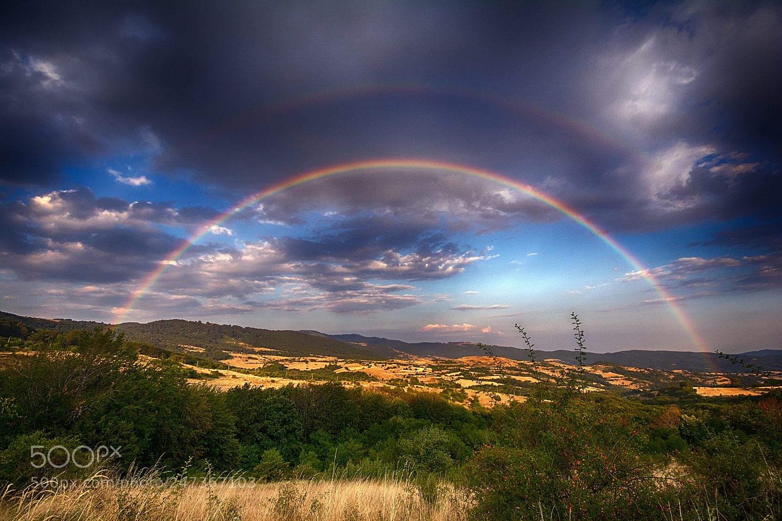 Nikon D7100 sample photo. Rainbow photography