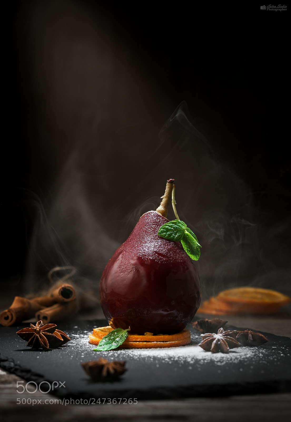 Sony a7R II sample photo. Dessert from a pear photography