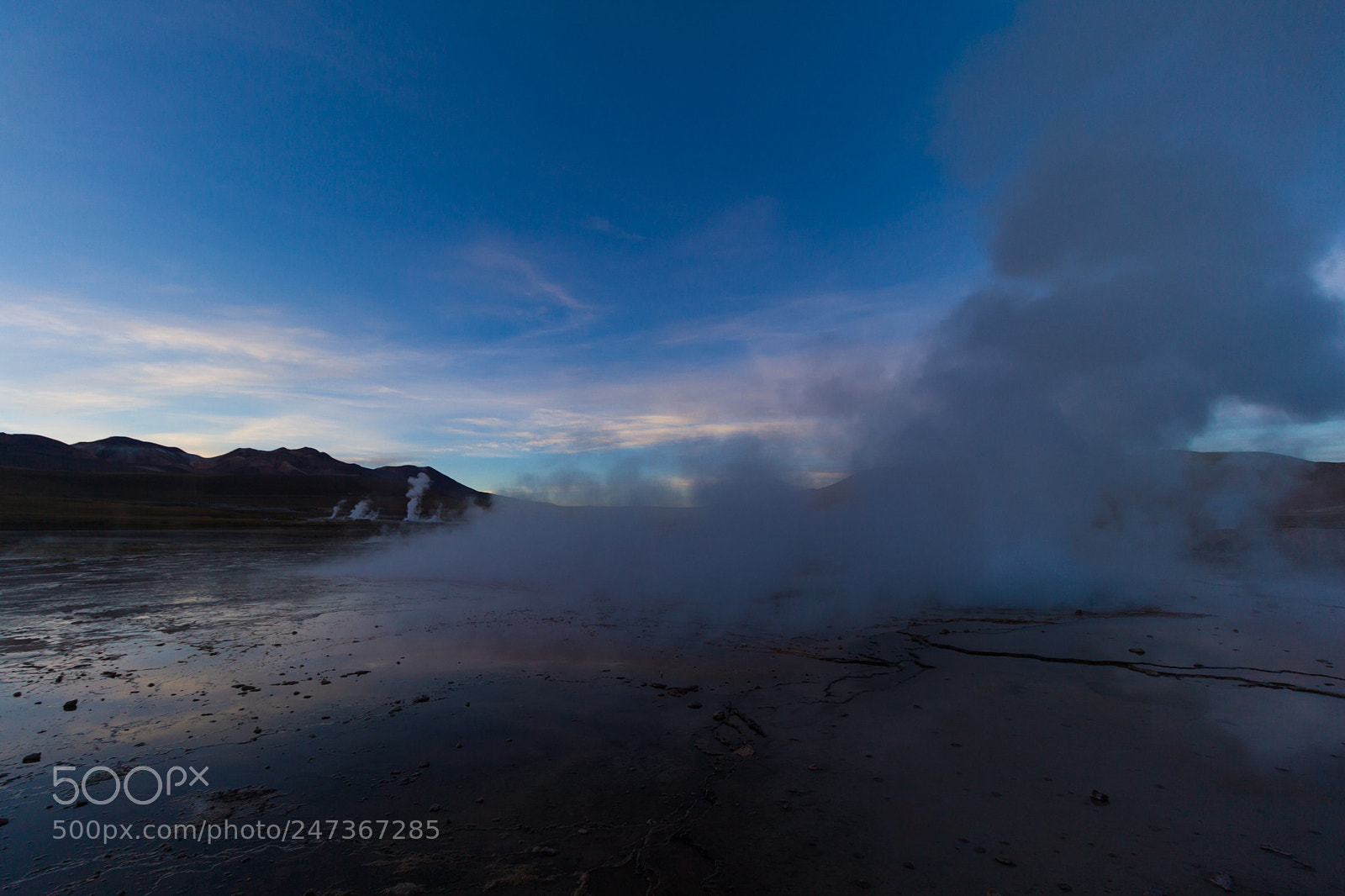 Canon EOS 7D sample photo. Geysers in el tatio photography