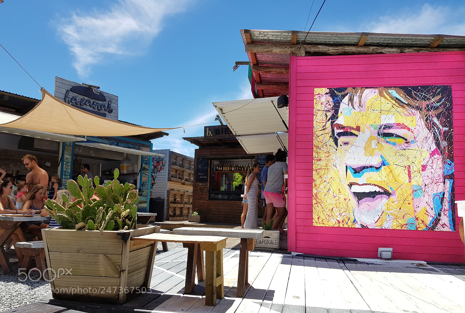 Samsung Galaxy S8+ sample photo. Streetart artecallejero bares crepas photography