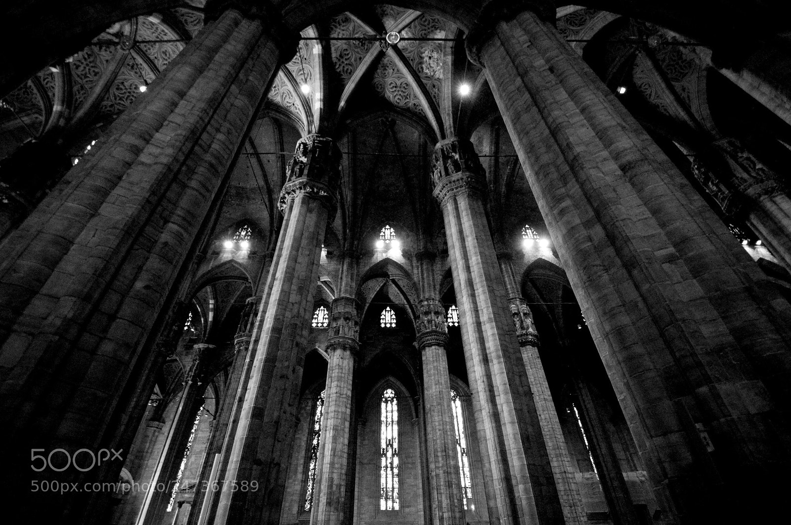 Nikon D90 sample photo. Gothic photography