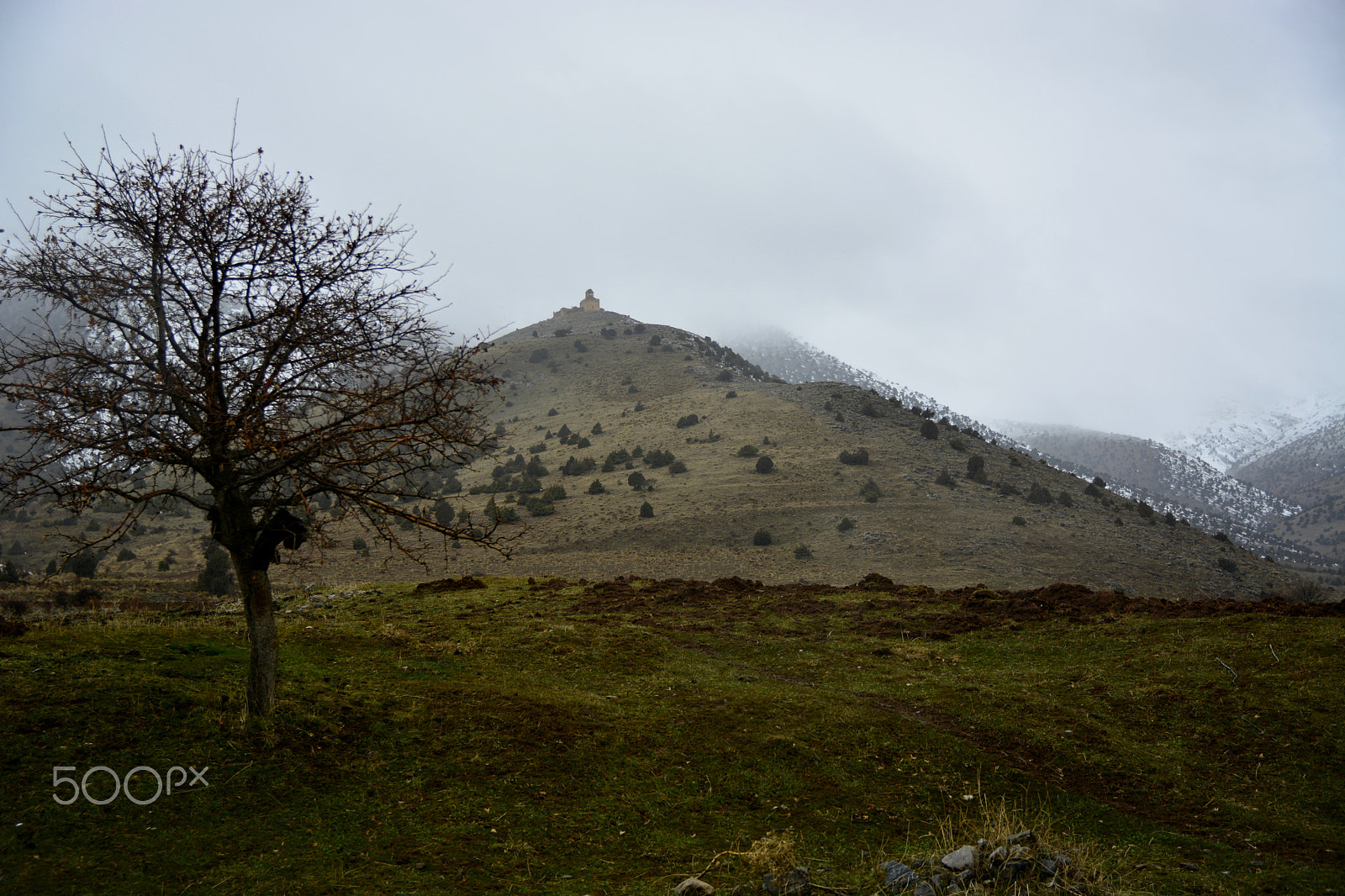 Sigma 17-70mm F2.8-4 DC Macro OS HSM | C sample photo. Dscon the south side of lake van near altınsaç, this lonely church stands among monastery ruins... photography