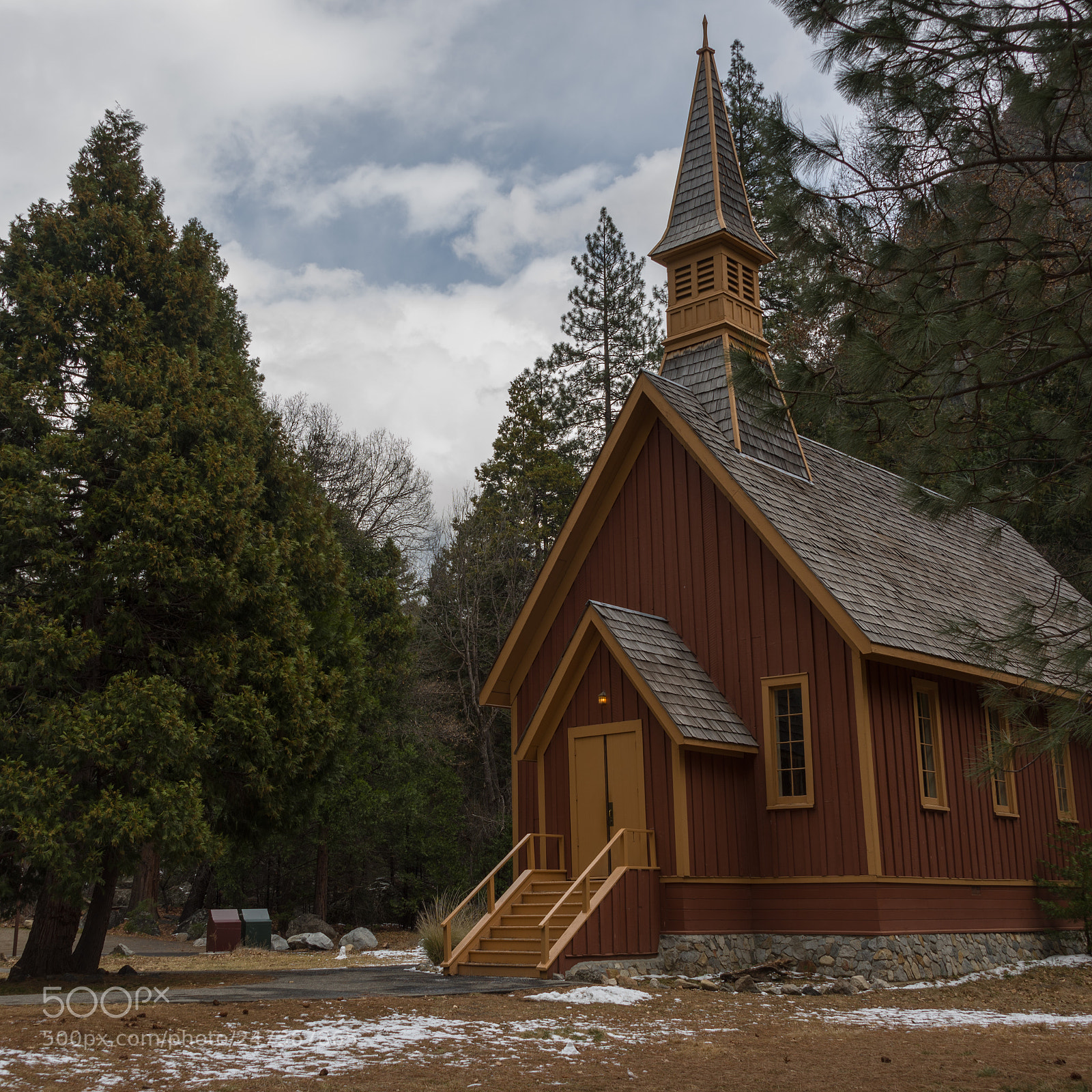 Nikon D810 sample photo. Yosemite chapel photography