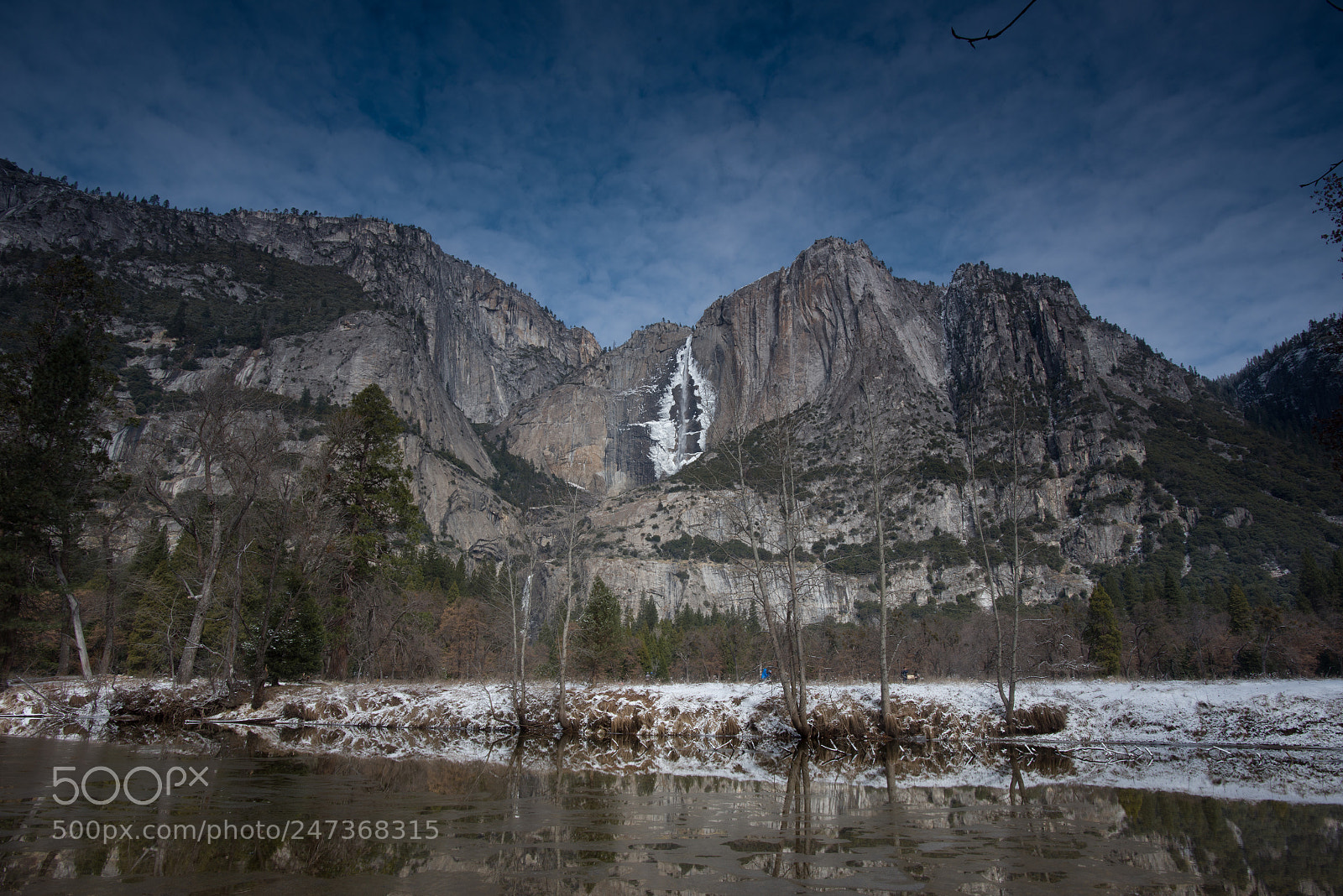Nikon D810 sample photo. Yosemite falls photography