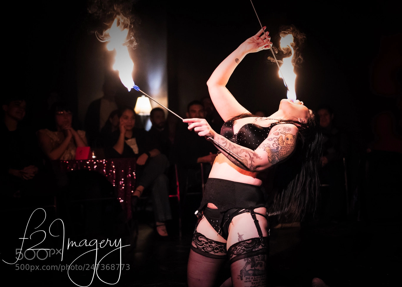 Nikon D500 sample photo. Burlesque fire eater dancer photography
