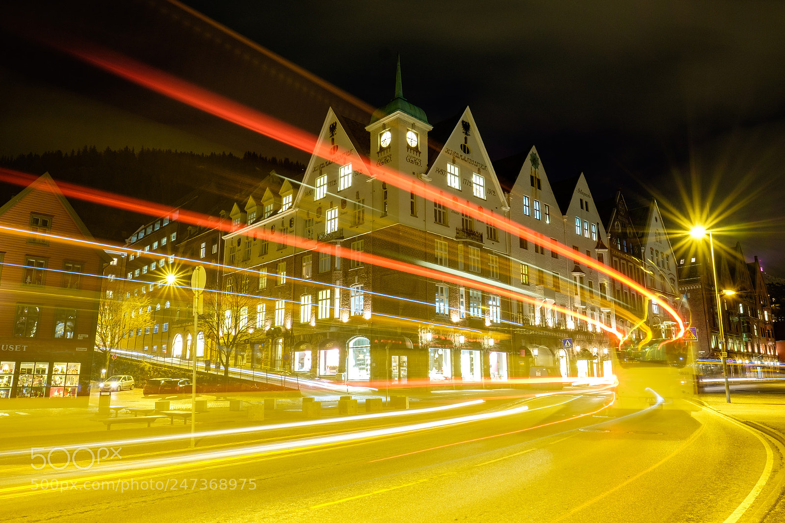 Fujifilm X-T1 sample photo. Bryggens lights photography