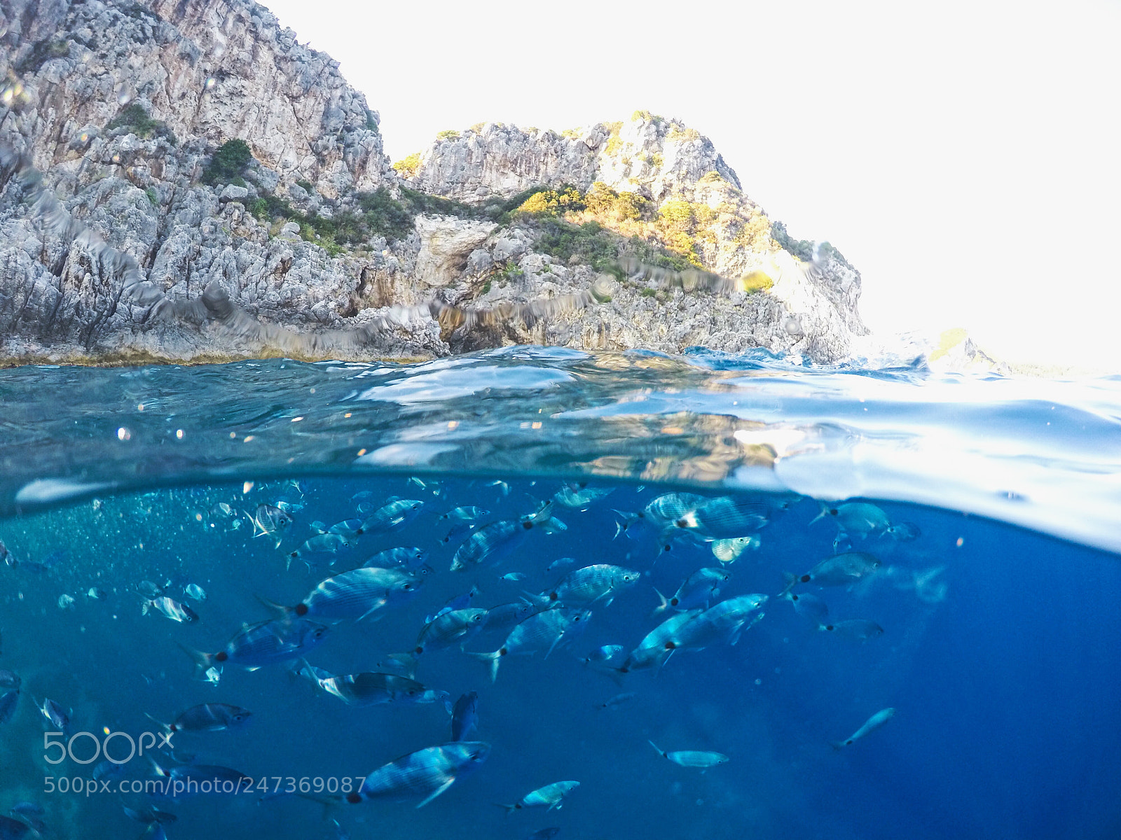 GoPro HERO4 Silver sample photo. Corfu island paradise beach photography