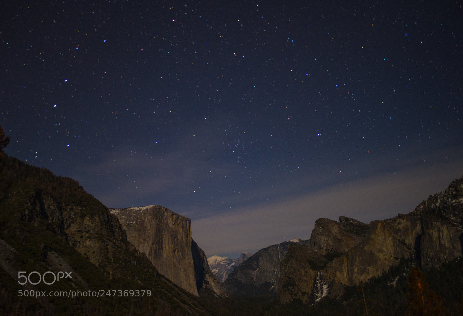 Nikon D810 sample photo. Yosemite valley night shot photography