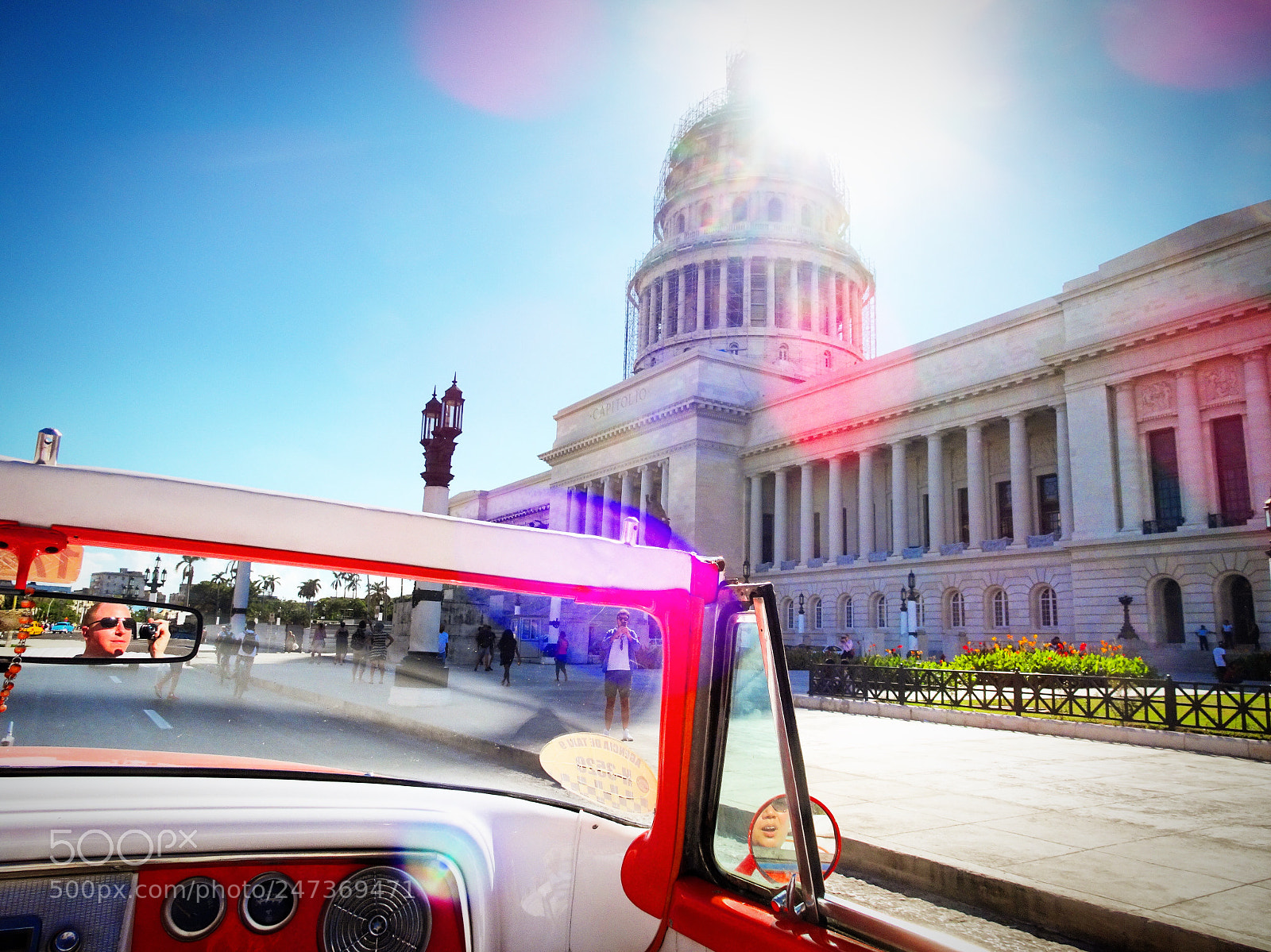 Sony DSC-HX90 sample photo. Capitol from car photography