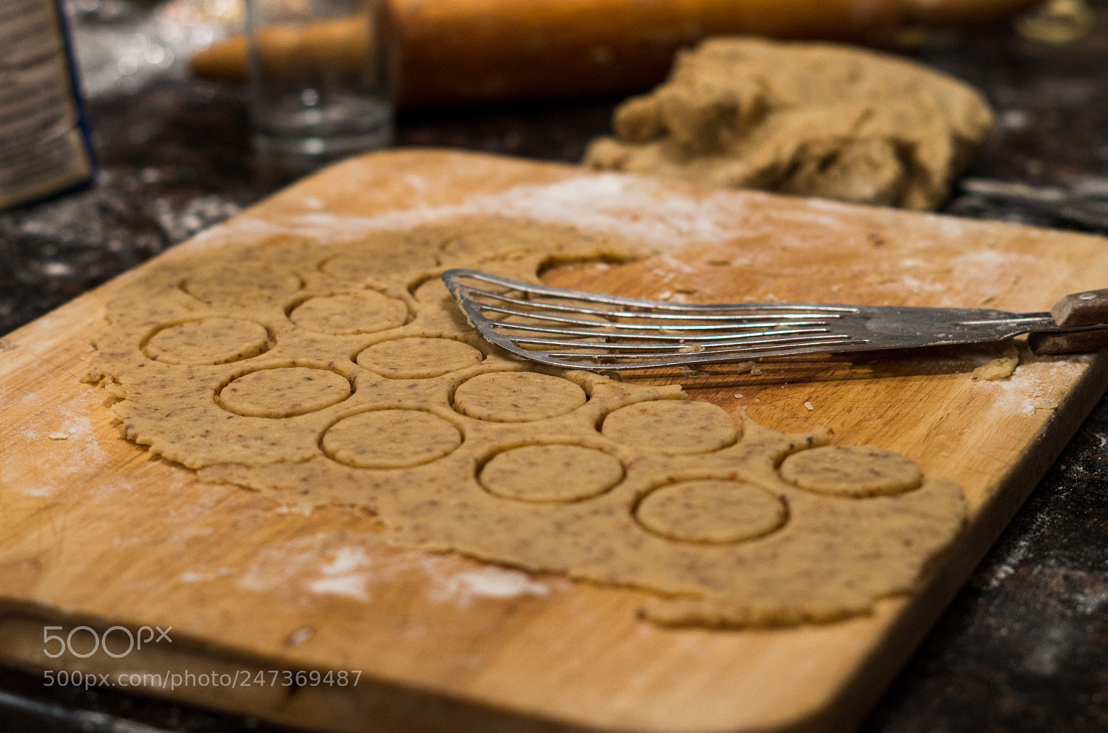 Pentax K-50 sample photo. Christmas baking photography