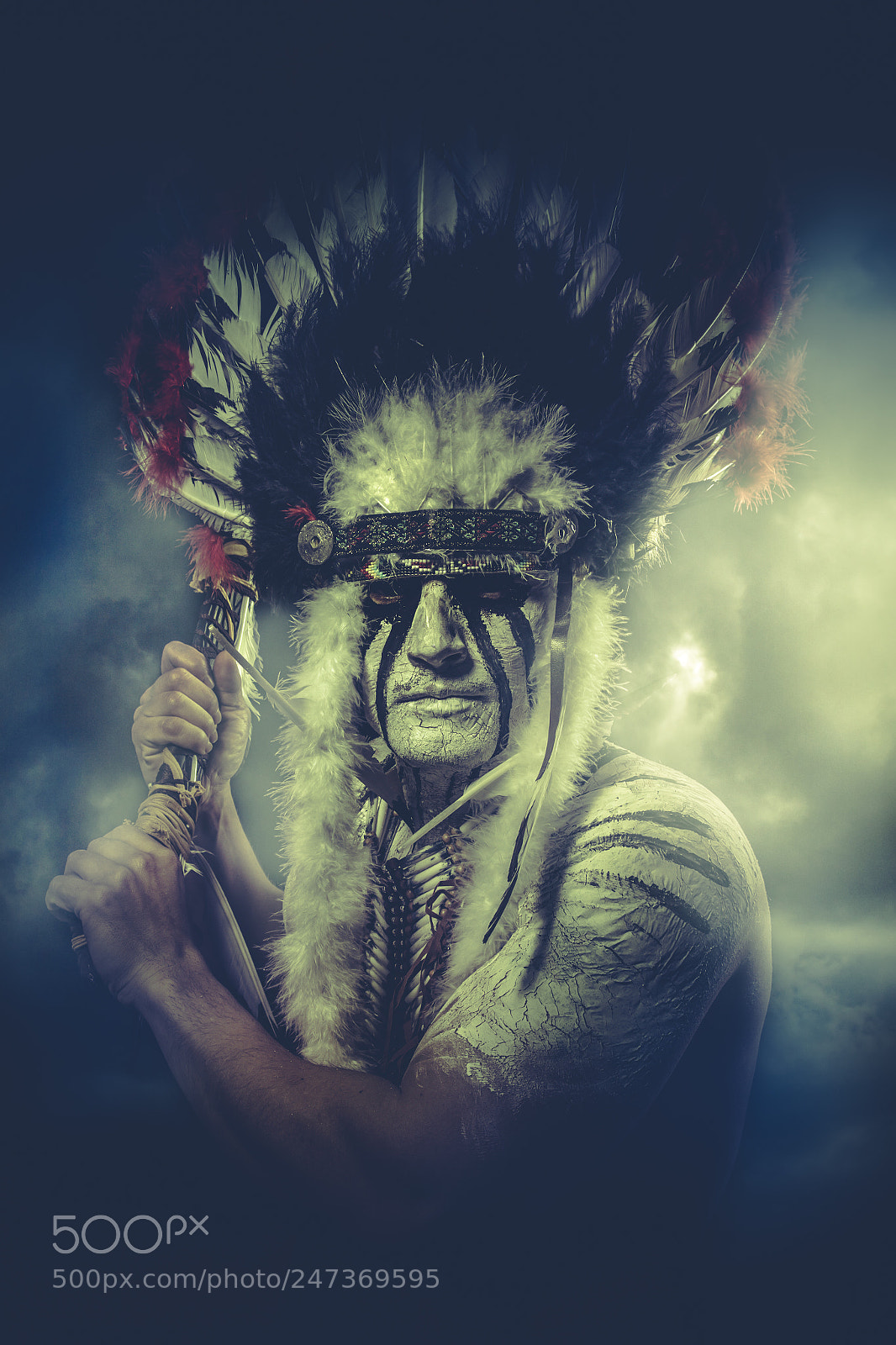 Canon EOS 7D sample photo. American indian warrior, chief photography