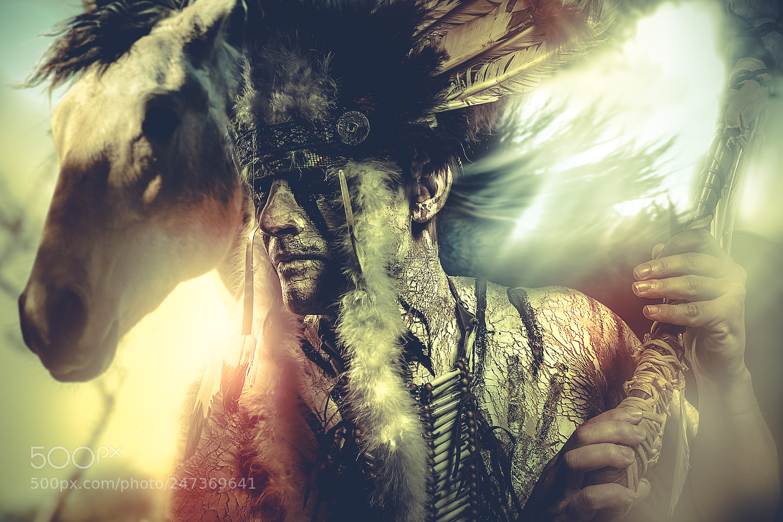 Canon EOS 7D sample photo. American indian warrior, chief photography