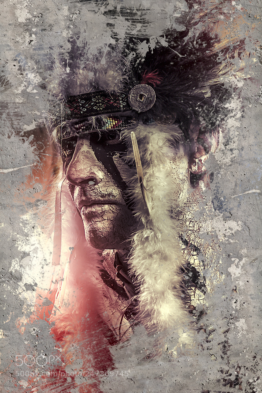 Canon EOS 7D sample photo. Traditional american indian warrior photography