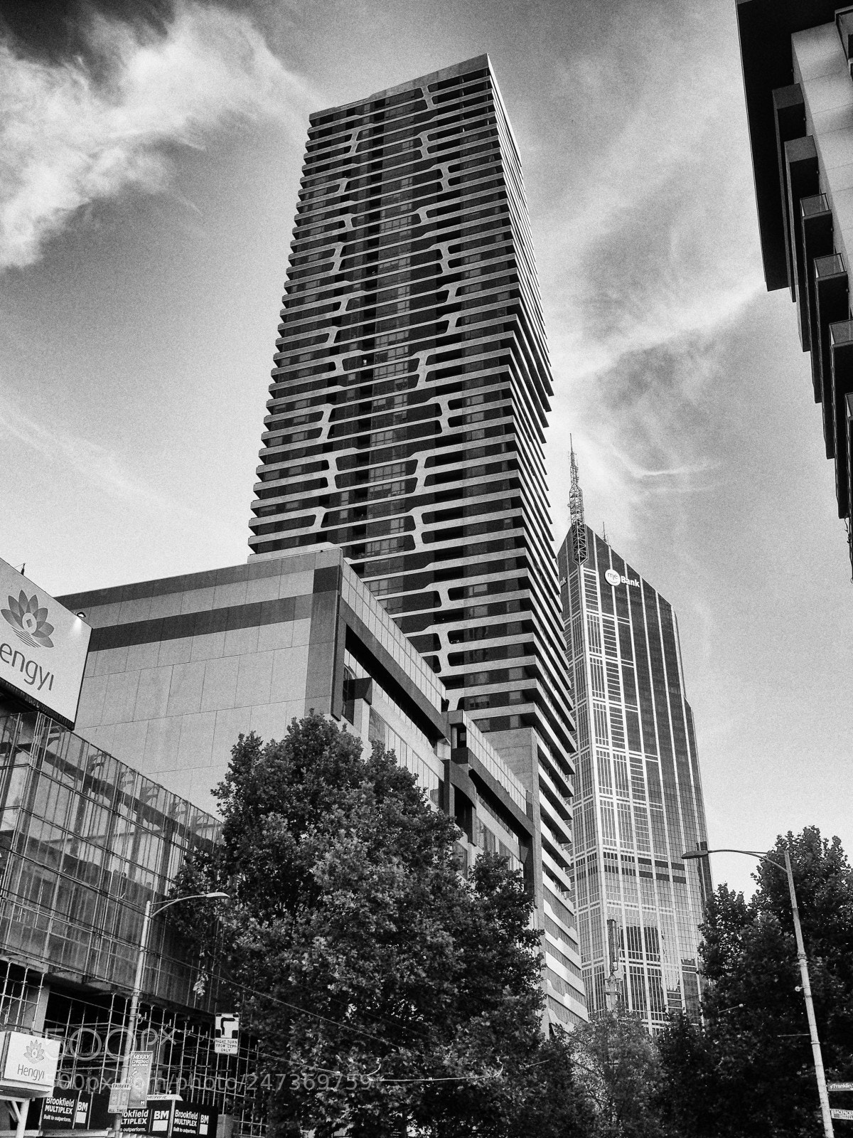 Olympus OM-D E-M1 sample photo. Buildings of melbourne, vic photography