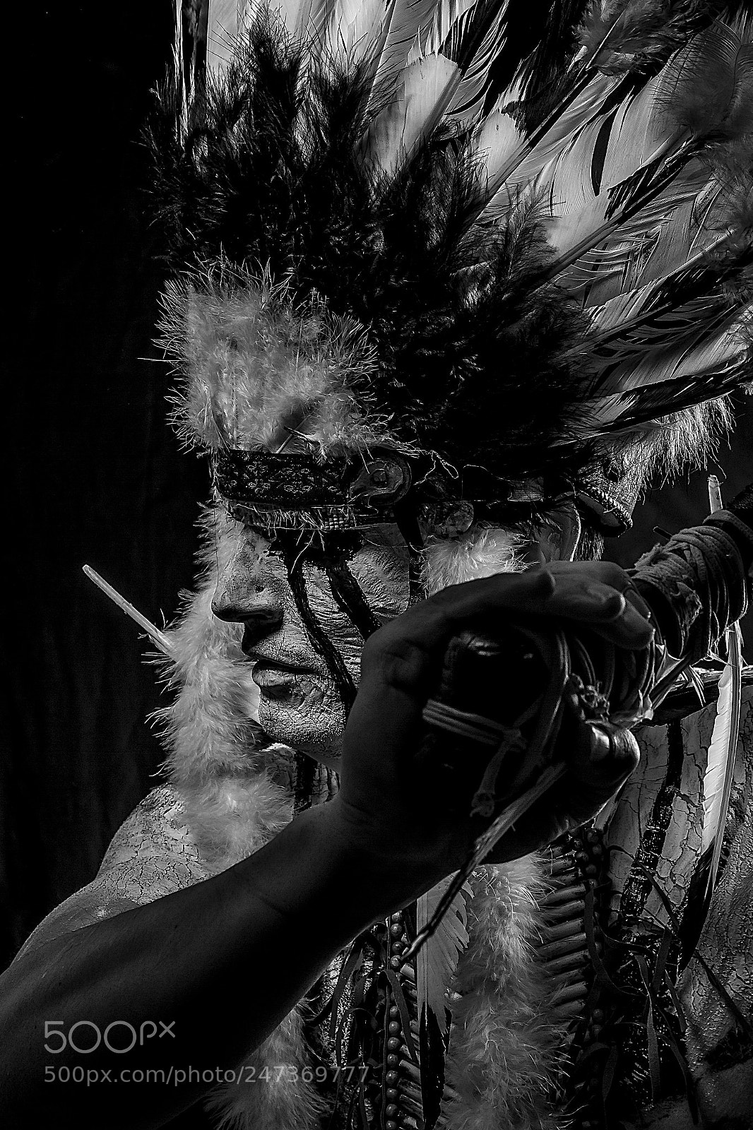 Canon EOS 7D sample photo. Warrior, native american indian photography