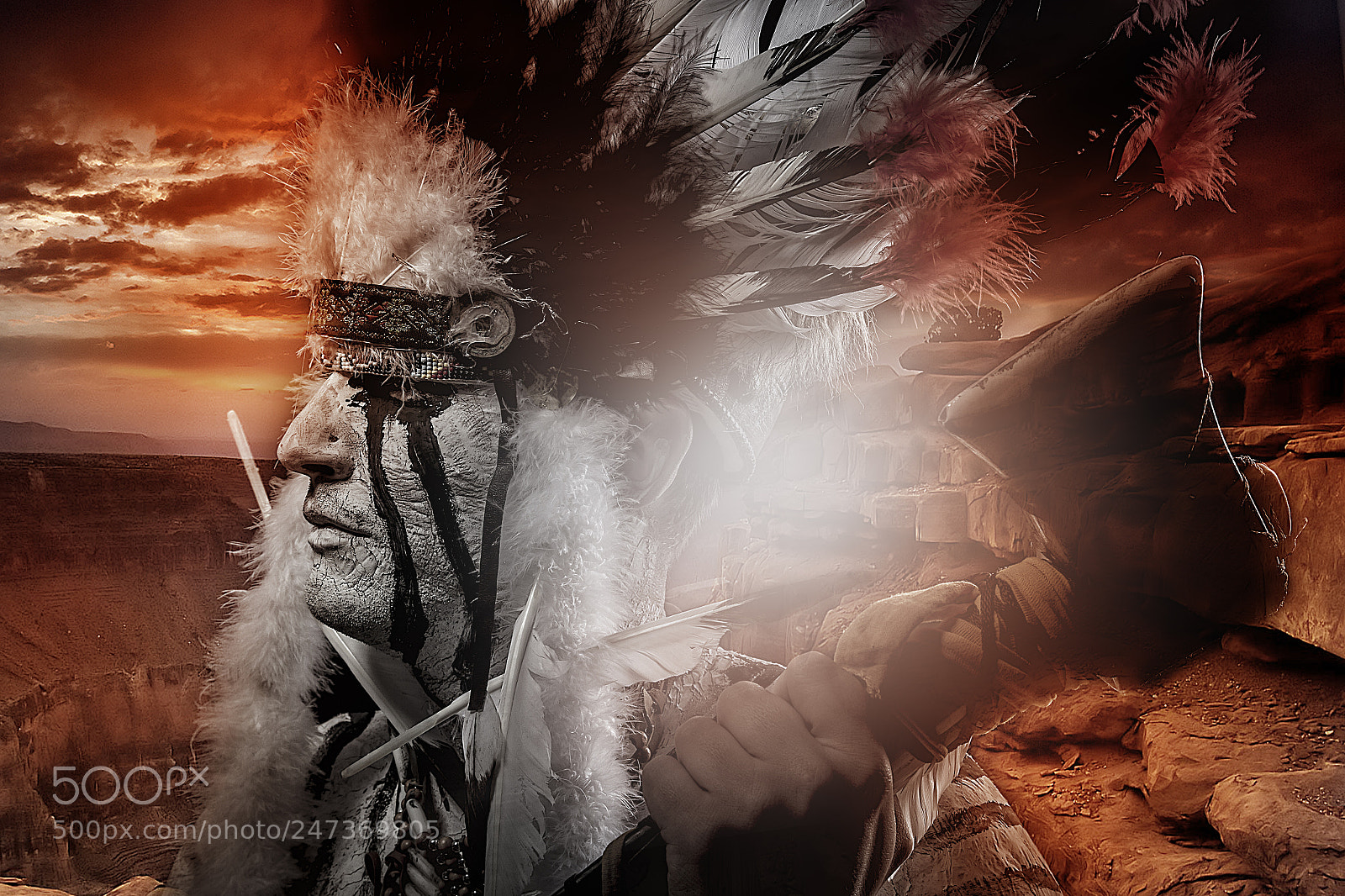 Canon EOS 7D sample photo. Native american indian chiet photography